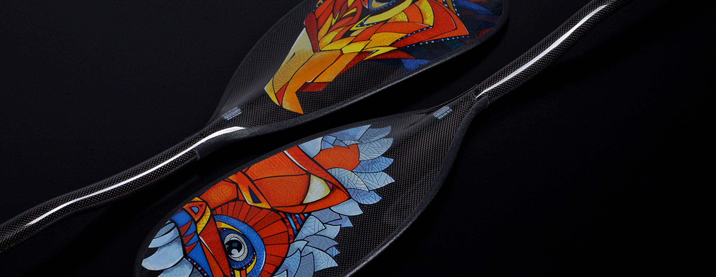 Monkey artwork paddle